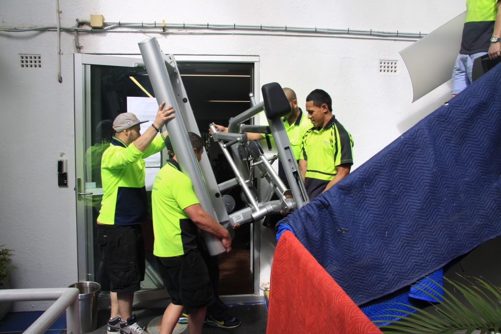 Business Relocation Services - Gym Equipment Move